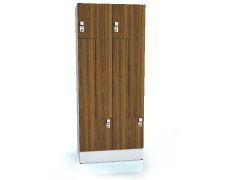 Premium lockers Z-shaped doors ALFORT DD 1920 x 800 x 520